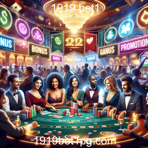 Promoções Imperdíveis no 1919 Bet1: Aumente suas Chances de Ganhar